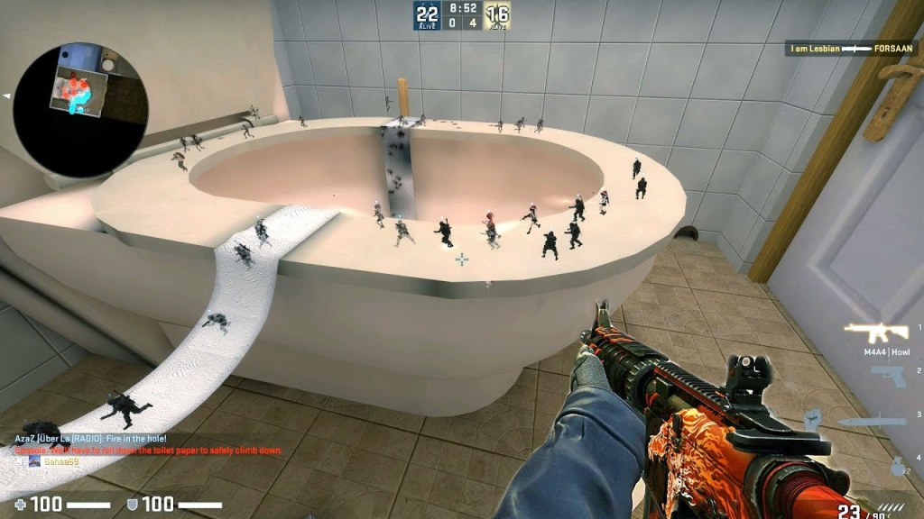Picture of: CS:GO · Zombie Escape Mod: ze_Bathroom_v_ · SG Server