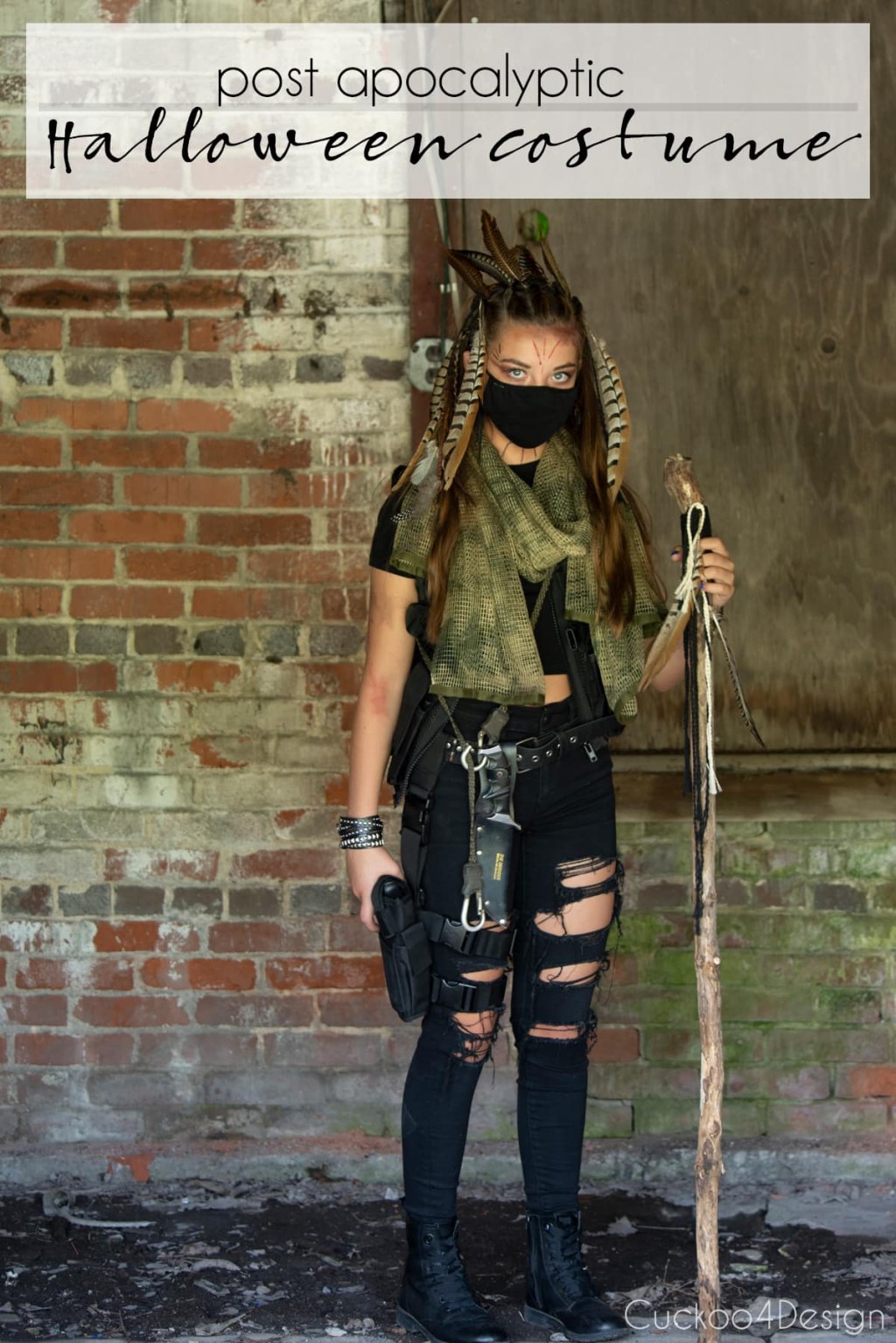 Picture of: DIY post apocalypse costume for girls – CuckooDesign