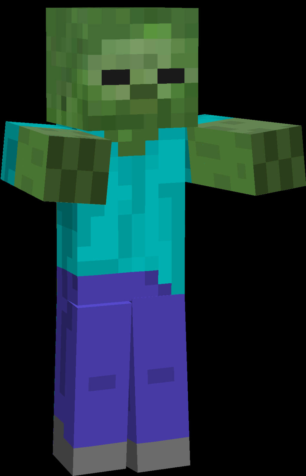 Picture of: Download Minecraft Zombie Png HQ PNG Image  FreePNGImg