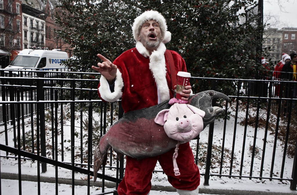Picture of: Drunk Zombie Santa Ruins Two Holidays