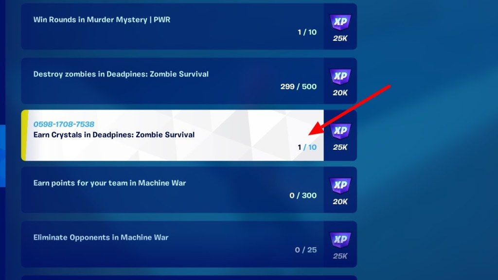 Picture of: Earn Crystals in Deadpines Zombie Survival Fortnite