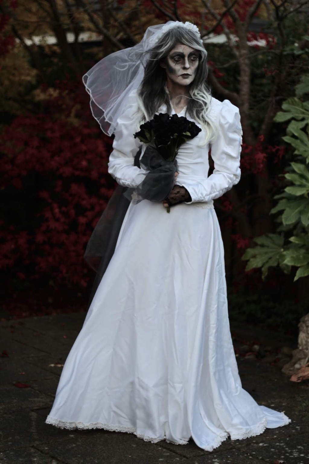 Picture of: Easy Halloween Costume  Zombie Bride  FAKE FABULOUS STYLE
