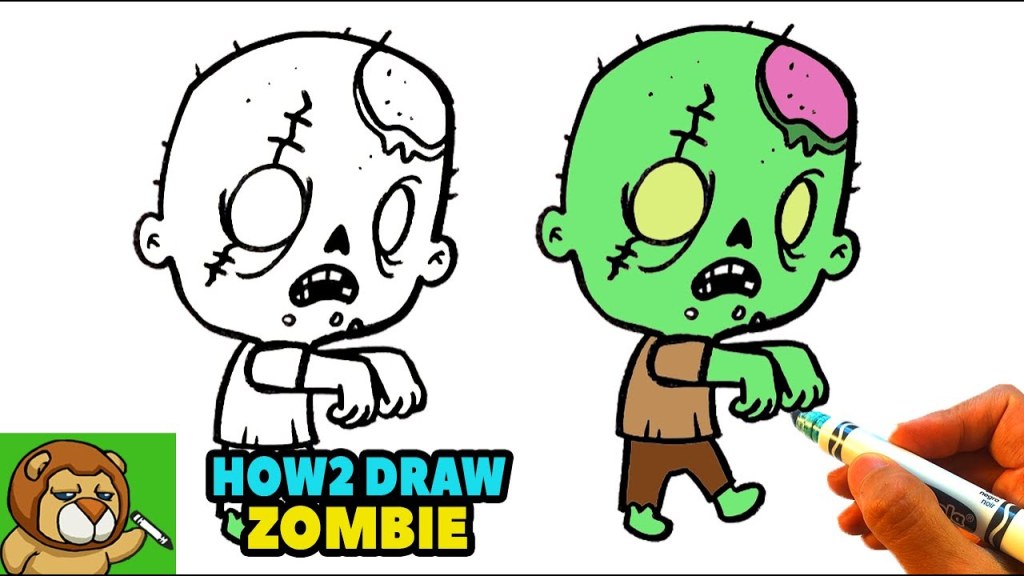 Picture of: How to Draw the CUTEST Zombie – Chibi Art