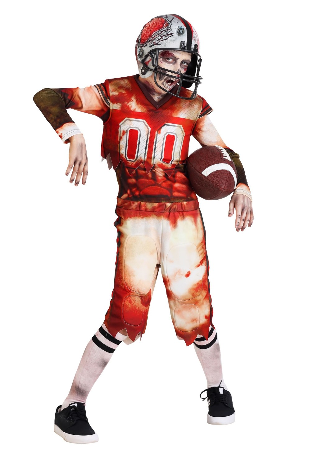 Picture of: Kid’s Zombie Football Player Costume
