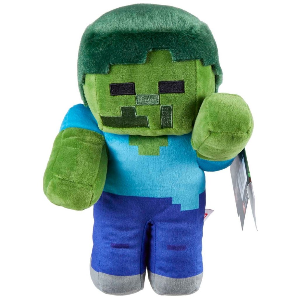 Picture of: Minecraft Kuscheltier Zombie Steve Plüschfigur  cm