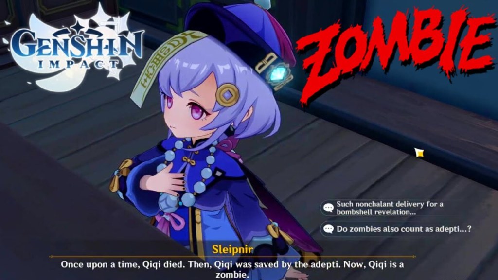 Picture of: Qiqi is a ZOMBIE?! Genshin Impact