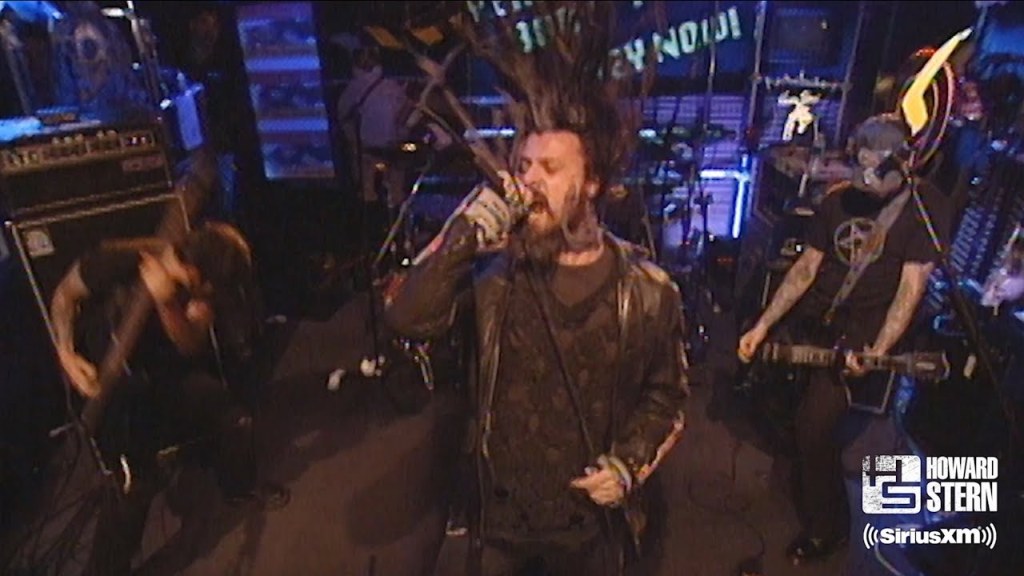 Picture of: Rob Zombie “More Human than Human” on the Howard Stern Show in