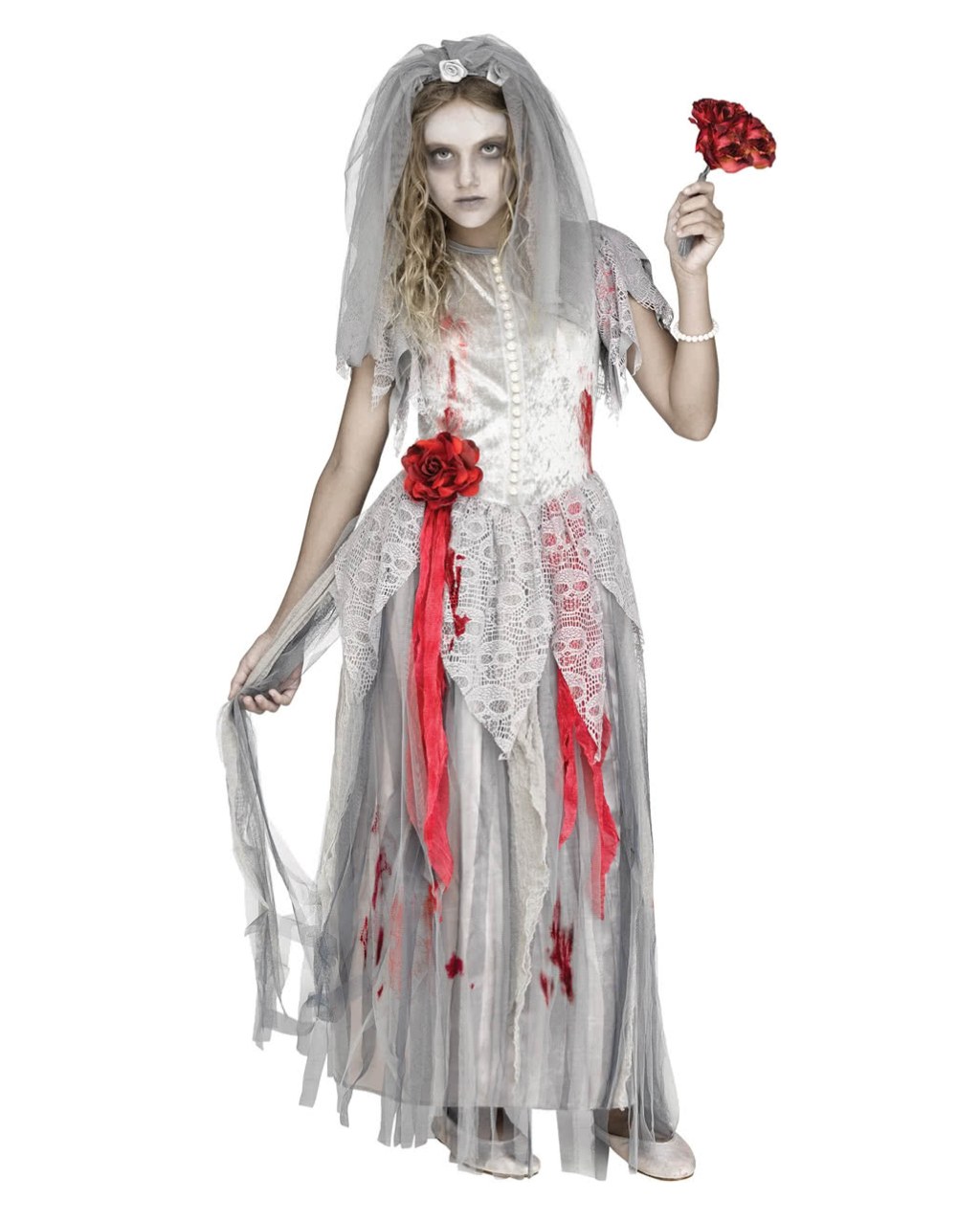Picture of: Zombie Bride Children Costume