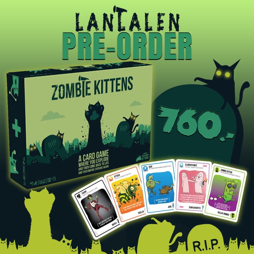 Picture of: Zombie Kittens – new cards : r/ExplodingKittens